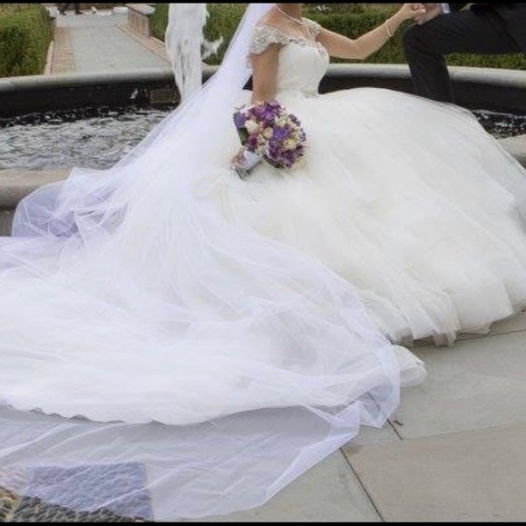 Cinderella Style Wedding Dress - Picture 6 of 7